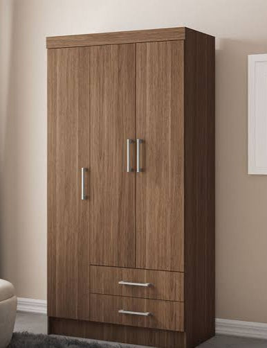 Mueble Armario 3 puertas 2 cajones